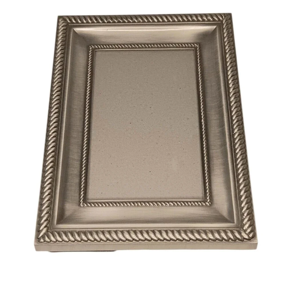 Silver Braided Metal Photo Frame 8